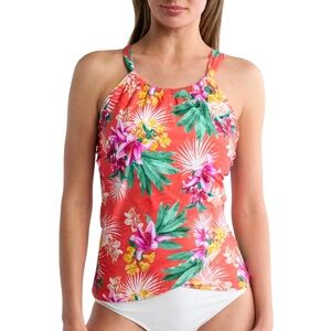Jantzen Women’s Audrey Tropical Floral Tankini Top